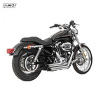 Vance & Hines, 2-1/2" Shortshots staggered exh. Chrome