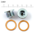 Vance & Hines, 18mm O2 sensor plug set. Zinc.