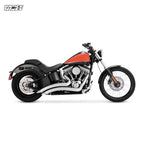 Vance & Hines, 2-1/2" big radius 2-2 exhaust. chrome