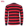 13 1/2 Behind Bars long sleeve red/black