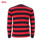 13 1/2 Behind Bars long sleeve red/black