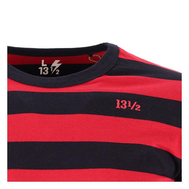 13 1/2 Behind Bars long sleeve red/black