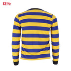 13 1/2 Behind Bars long sleeve yellow/blue