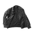 WCC Wool lined Plaidshirt charcoal/black