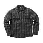 WCC Wool lined Plaidshirt charcoal/black