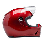 Biltwell Lane Splitter helmet cherry red