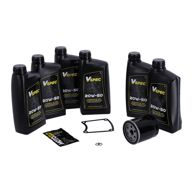 MCS, ''Big Oil'' service kit. Full synthetic. Black filter