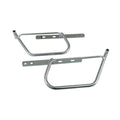 Longride, saddlebag holder. Chrome