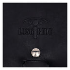 Longride, swingarm bag. Smooth, black leather