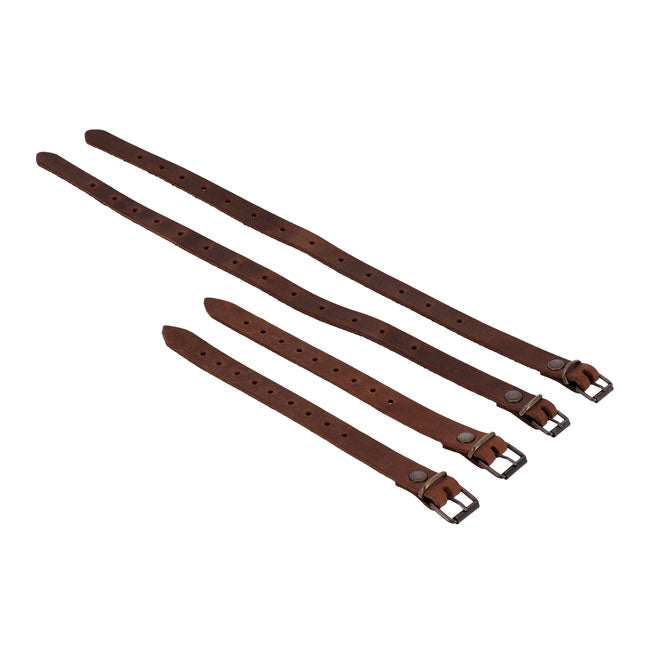 Longride, swingarm bag. Smooth, brown leather