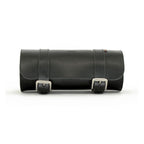 Longride, genuine leather tool roll 4L. Smooth black