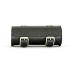 Longride, genuine leather tool roll 2L. Smooth black