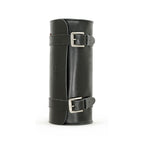 Longride, genuine leather tool roll 6.5L. Smooth black