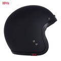 13 1/2 Skull bucket helmet matt black