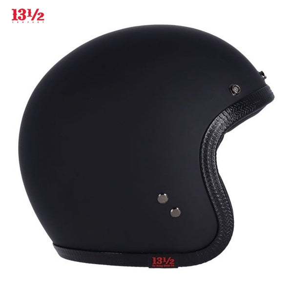 13 1/2 Skull bucket helmet matt black