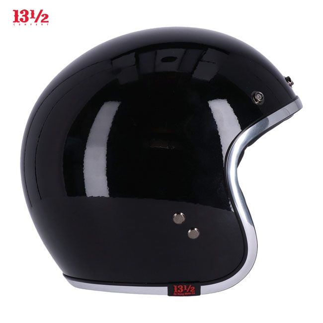 13 1/2 Skull bucket helmet black