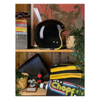 13 1/2 Skull bucket helmet black