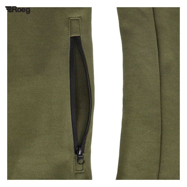 Roeg Frits track jacket army green