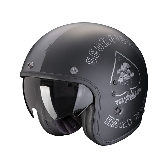 Scorpion Belfast Evo helmet matt black/silver