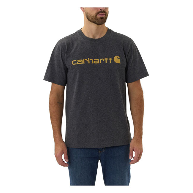Carhartt Core Logo t-shirt carbon heather