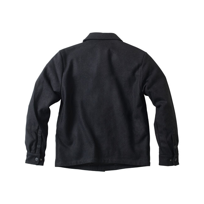 WCC Wool lined Plaidshirt black