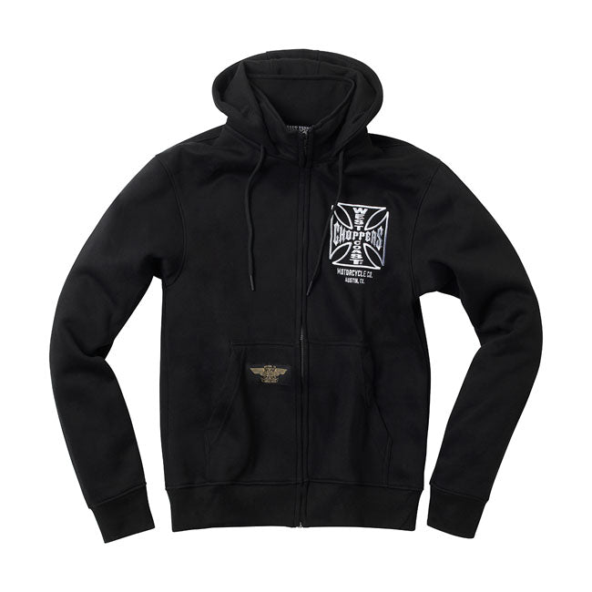 WCC OG ATX zip hoodie black