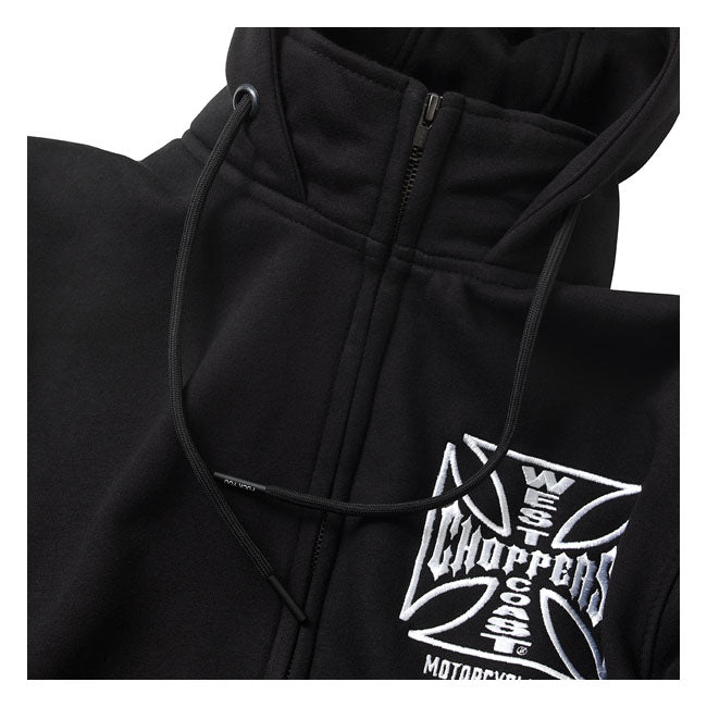 WCC OG ATX zip hoodie black