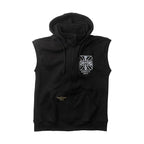 WCC OG ATX sleeveless zip hoodie black