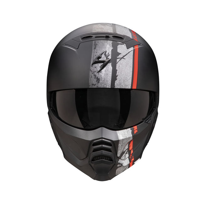 Scorpion Exo-Combat II Lord matt black/red
