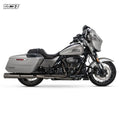 Vance & Hines, Hi-Output 4.5" slip-on mufflers. Dark chrome