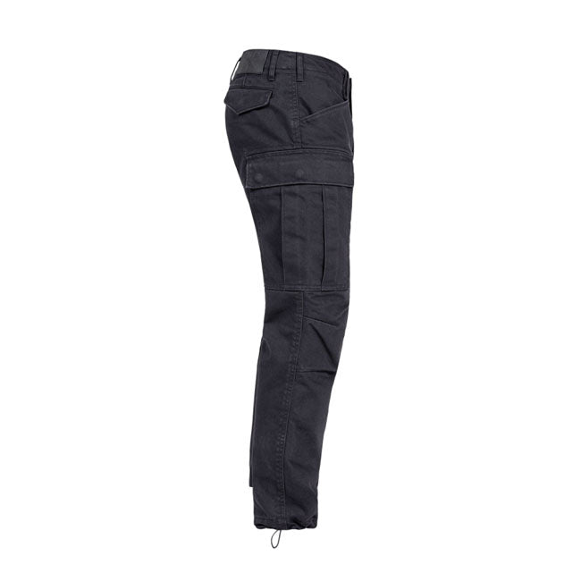 John Doe Regular cargo mono pants black/black