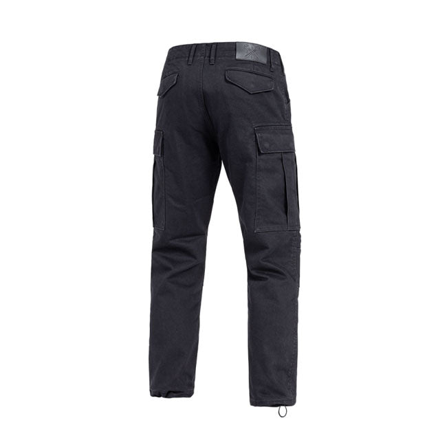 John Doe Regular cargo mono pants black/black