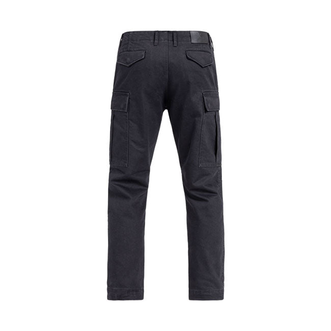 John Doe Regular cargo mono pants black/black