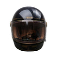 By City Roadster III helmet carbon golden blue
