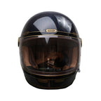 By City Roadster III helmet carbon golden blue