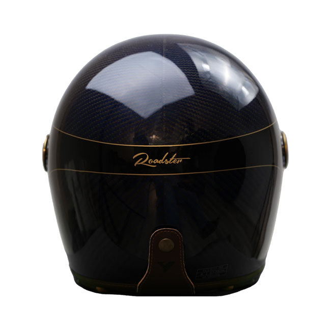 By City Roadster III helmet carbon golden blue