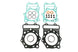 Set garnituri motor superior ATHENA P400250620027 