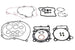 Set garnituri pentru motor WINDEROSA 8110027 