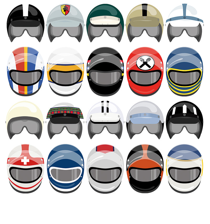 ESARFA DUKE, DESIGN CĂȘTI GRAND PRIX