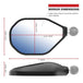 Kit RAM® Tough-Mirror™ cu baze M10-1.25 + adaptoare M10-1.5 - braț lung