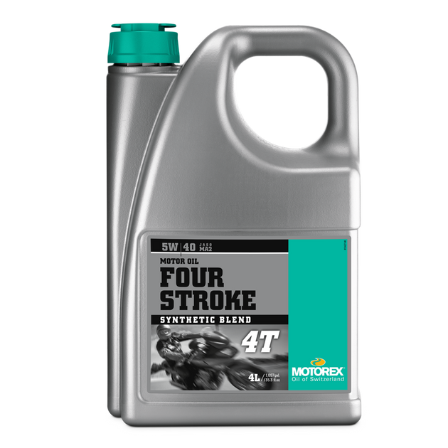 MOTOREX - FOUR STROKE 5W40 - 4L [nou 02.2025]