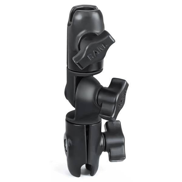 RAM® Braț pivotant și cu clichet din material compozit cu două prize