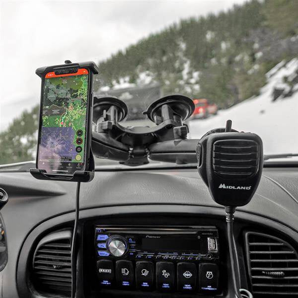 RAM® Quick-Grip™ 15W suport de încărcare wireless rezistent la apă cu bilă