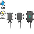 RAM® Tough-Charge™ cu X-Grip® 10W Suport de încărcare wireless rezistent la apă