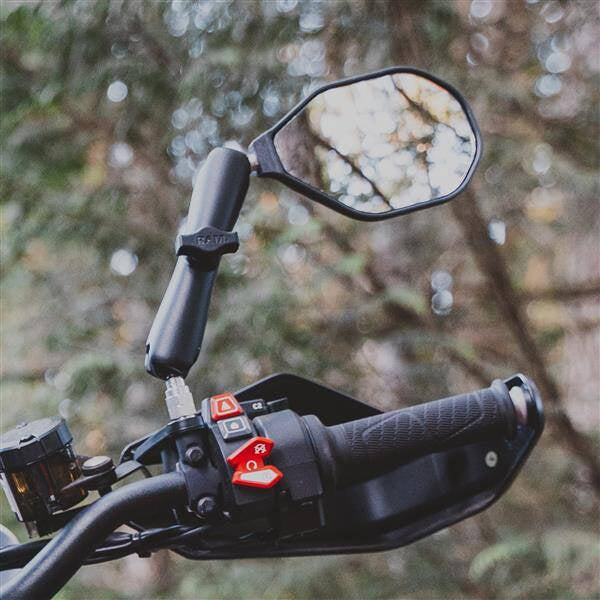 RAM® Tough-Mirror™ Oglindă dreaptă fără bilă