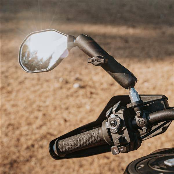 RAM® Tough-Mirror™ Oglindă stânga cu bilă