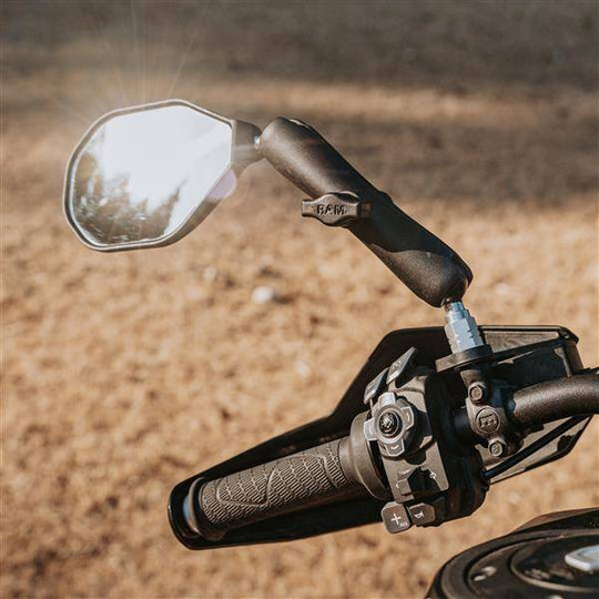 RAM® Tough-Mirror™ Oglindă stânga cu bilă