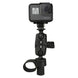 RAM® Tough-Strap™ Suport dublu cu bilă cu adaptor universal pentru camera de acțiune