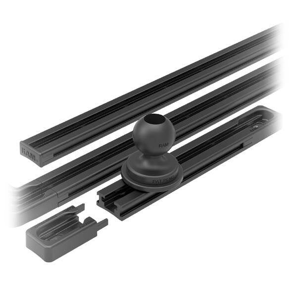 RAM® Track Ball™ cu atașament T-Bolt - dimensiune B