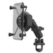 RAM® X-Grip® Suport mare pentru telefon cu Vibe-Safe™ și bază U-Bolt - Mediu
